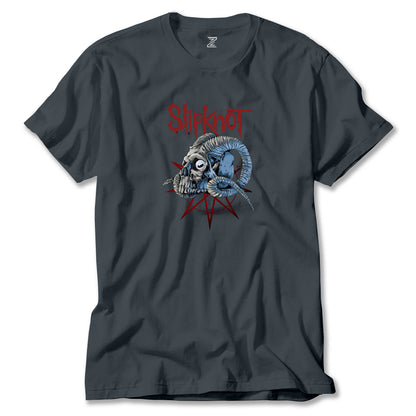 Slipknot Ram Head Renkli Tişört