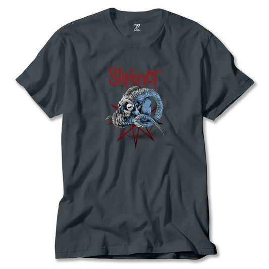Slipknot Ram Head Renkli Tişört
