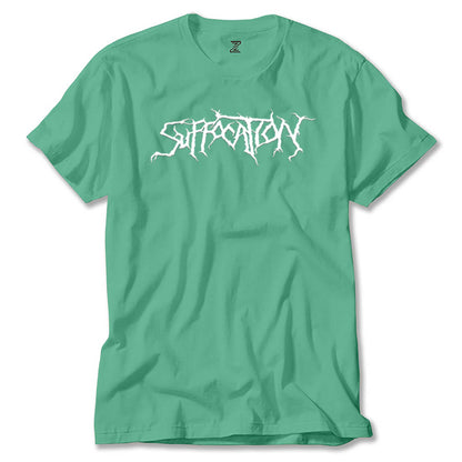 Suffocation Logo Renkli Tişört