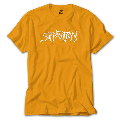 Suffocation Logo Renkli Tişört
