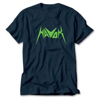 Havok Green Logo Renkli Tişört