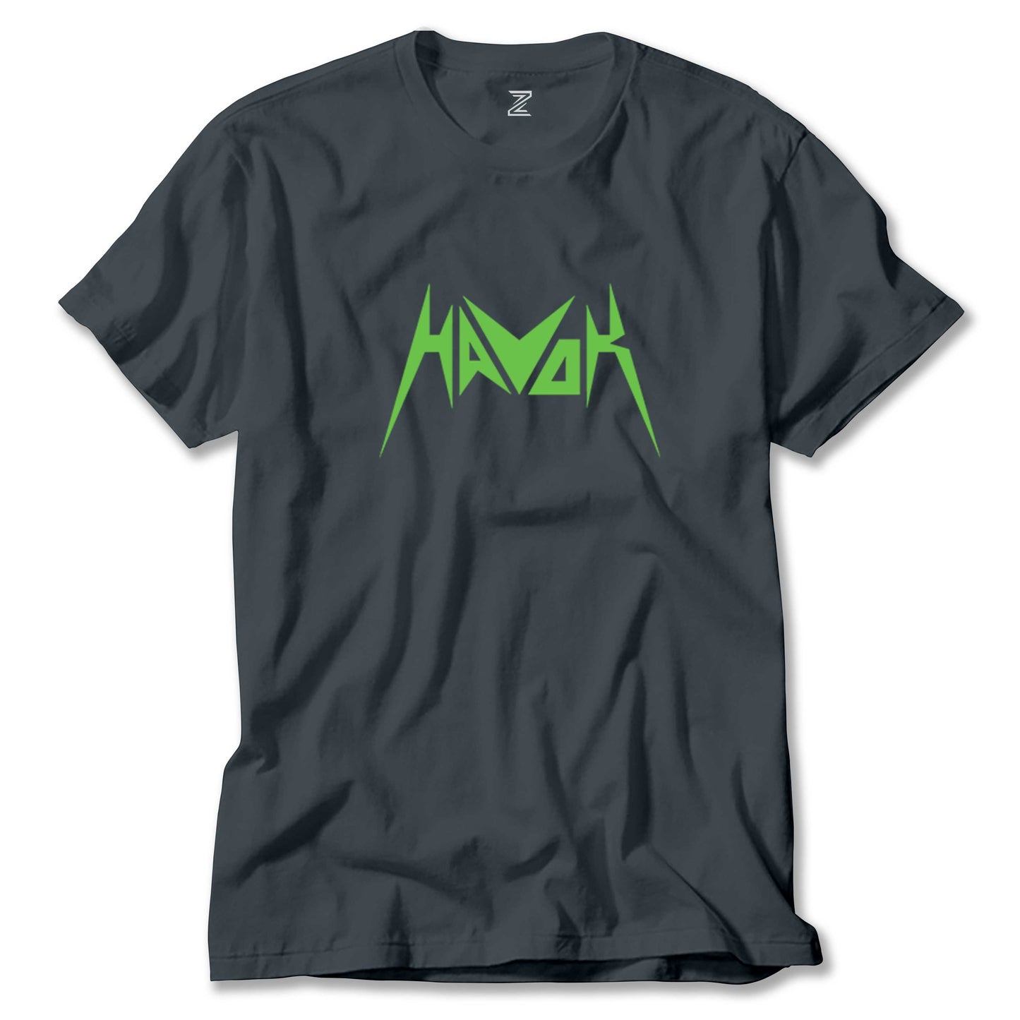 Havok Green Logo Renkli Tişört