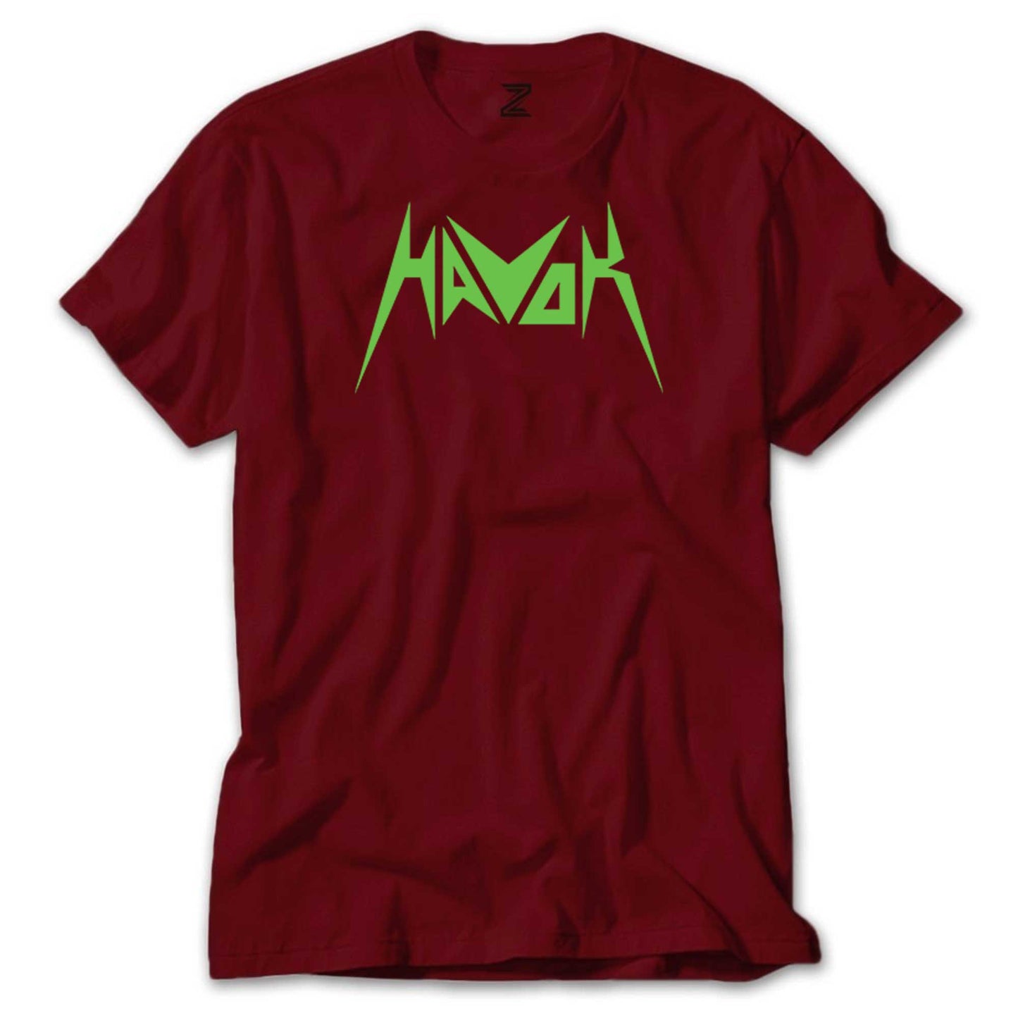 Havok Green Logo Renkli Tişört