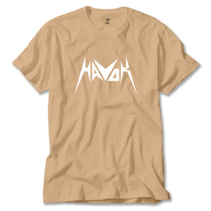 Havok Logo Text Renkli Tişört