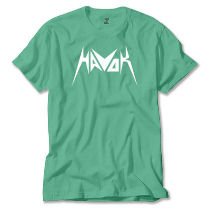 Havok Logo Text Renkli Tişört