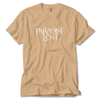Paradise Lost Text Renkli Tişört