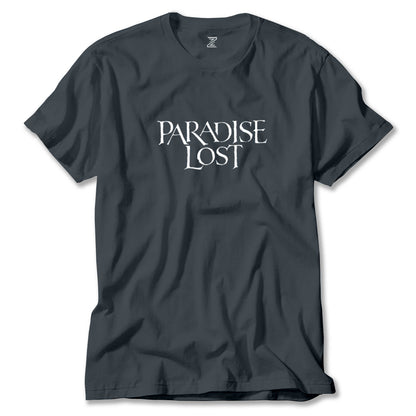 Paradise Lost Text Renkli Tişört