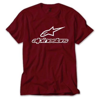 Alpinestars Logo Text Renkli Tişört