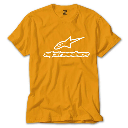 Alpinestars Logo Text Renkli Tişört