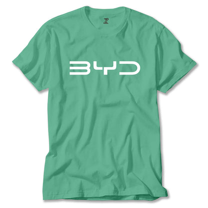 BYD Logo White Renkli Tişört