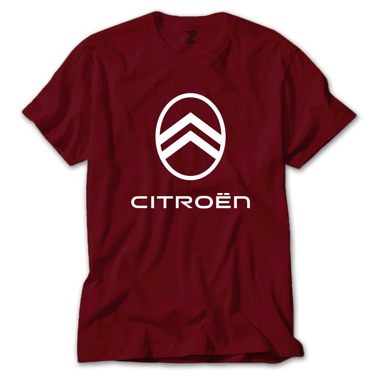 Citroen Text Logo Renkli Tişört