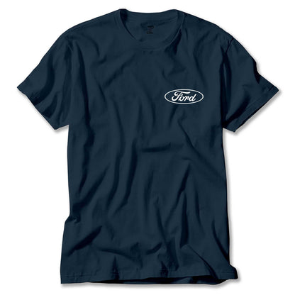 Ford Logo Text Renkli Tişört