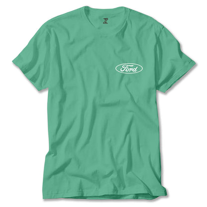 Ford Logo Text Renkli Tişört