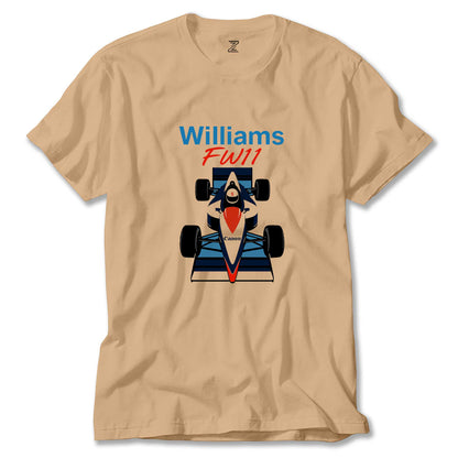 F1 Williams Renkli Tişört
