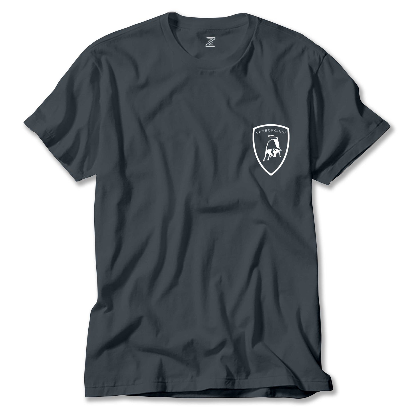 Lamborghini Logo White Renkli Tişört
