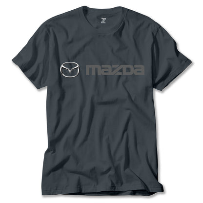 Mazda Text Logo Renkli Tişört