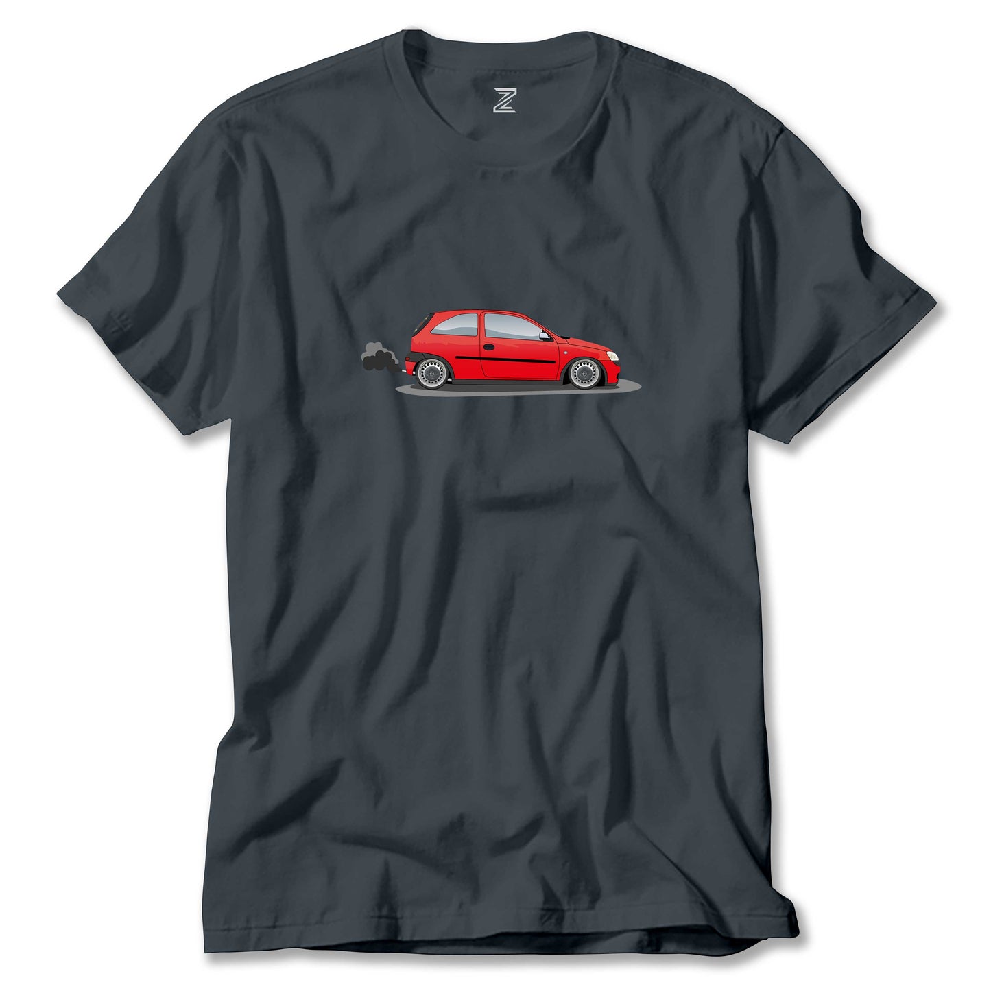Opel Corsa Red Renkli Tişört