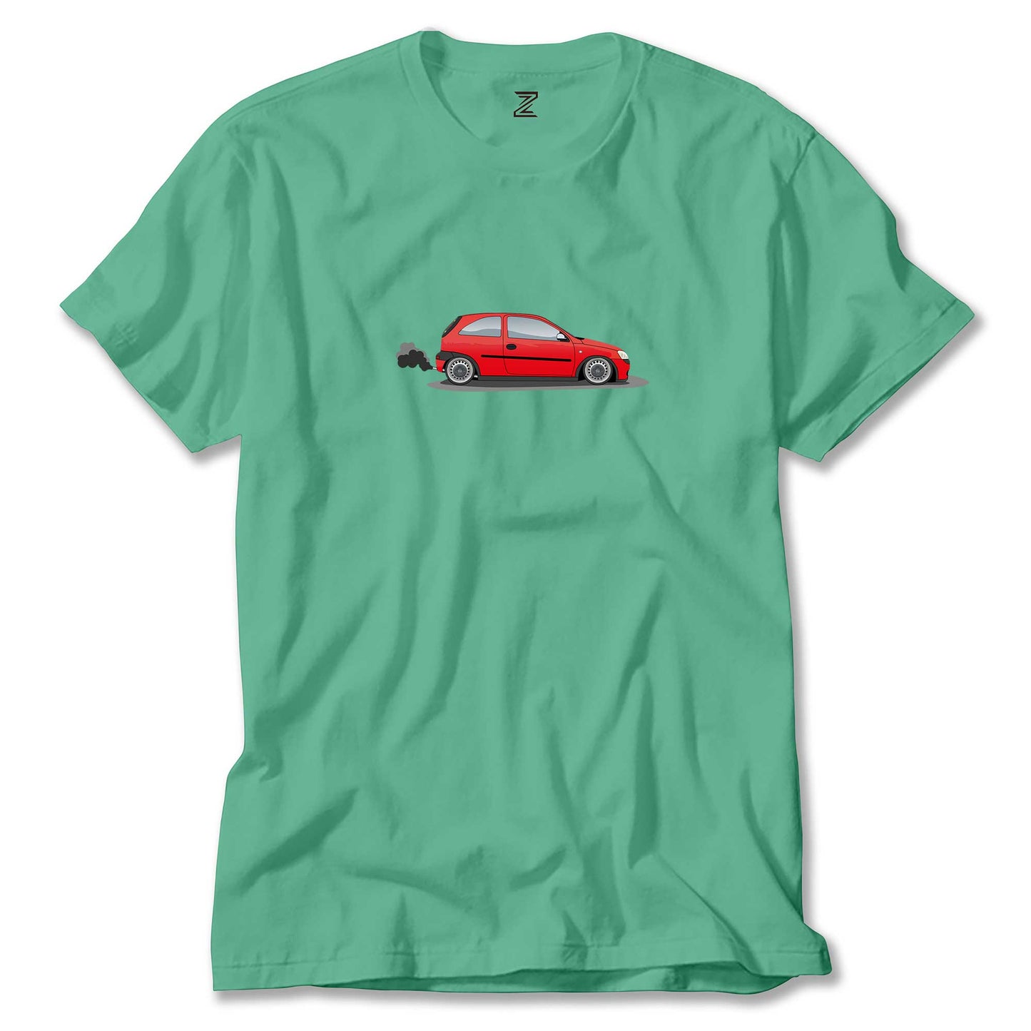 Opel Corsa Red Renkli Tişört