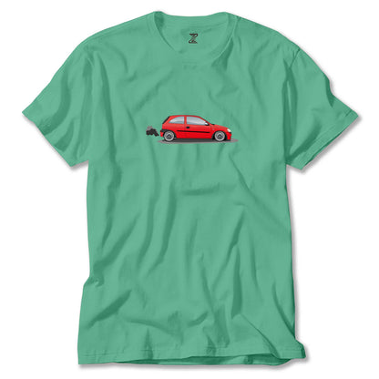 Opel Corsa Red Renkli Tişört