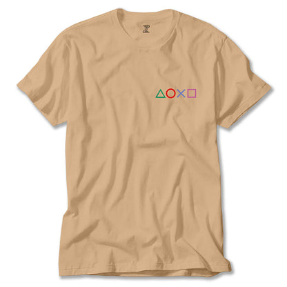 Playstation Consol Renkli Tişört