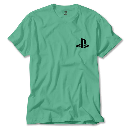 Playstation Logo Black Renkli Tişört
