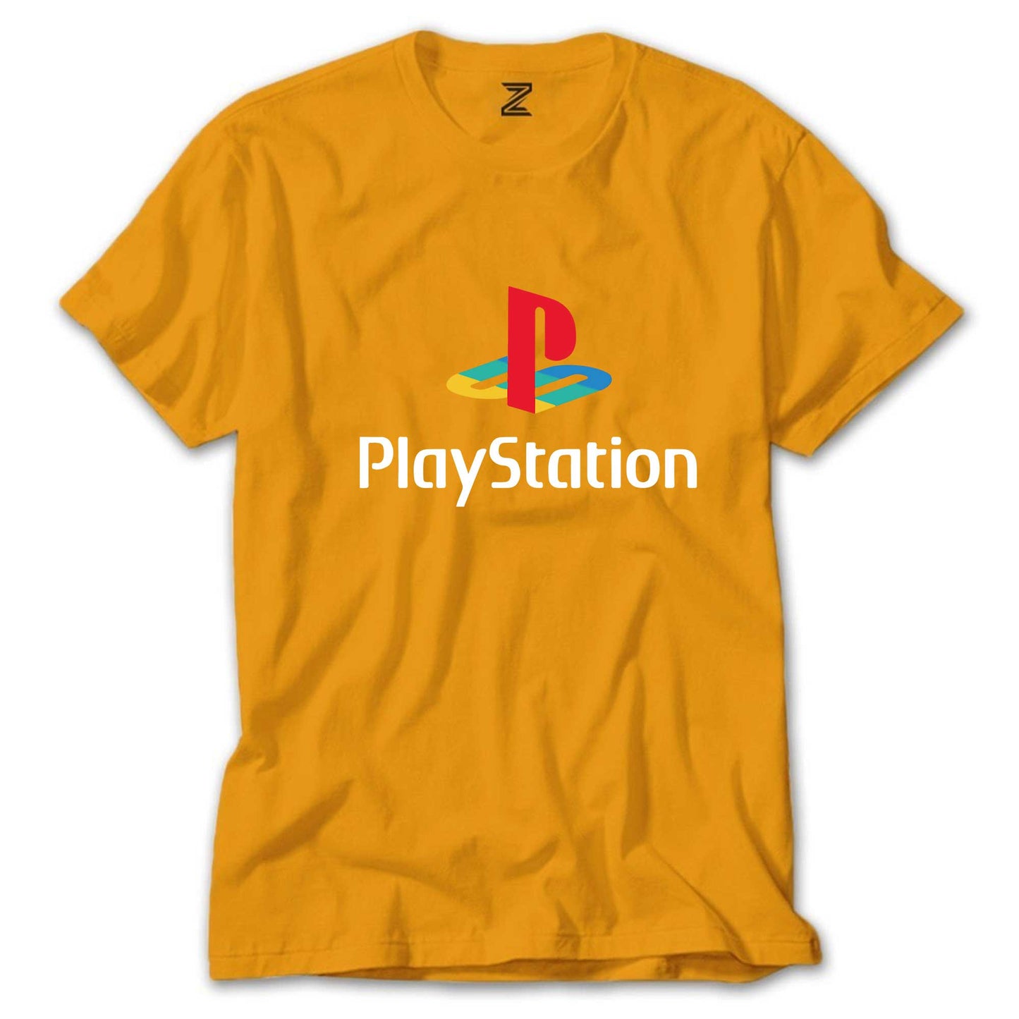 Playstation Logo White Renkli Tişört