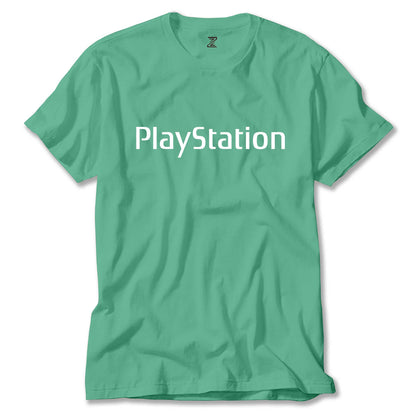 Playstation Text Renkli Tişört