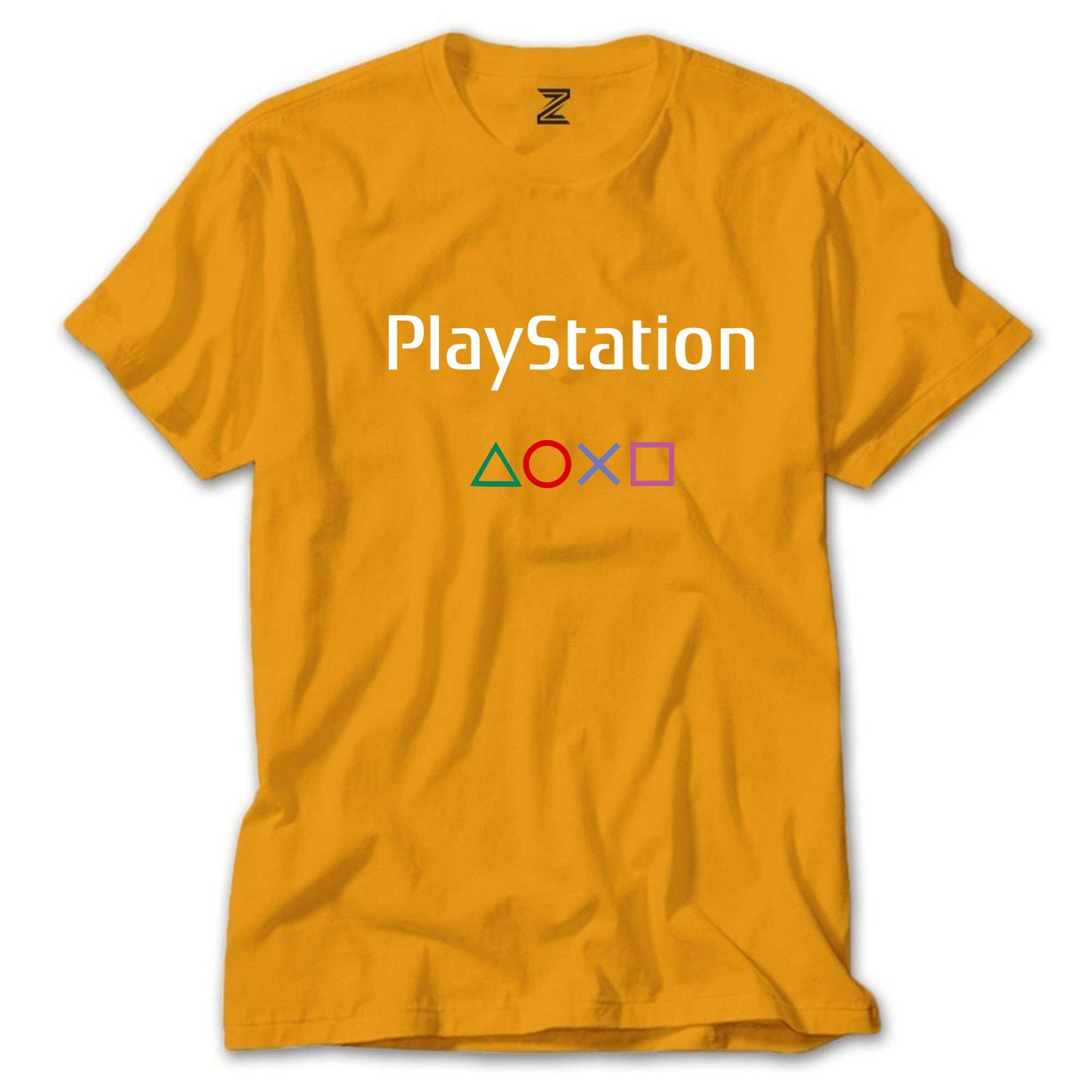 Playstation Text Consol Renkli Tişört
