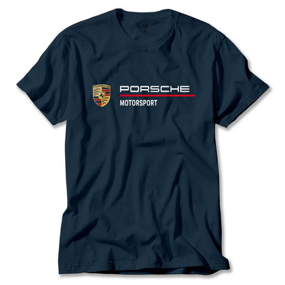 Porsche Logo Motorsport Renkli Tişört