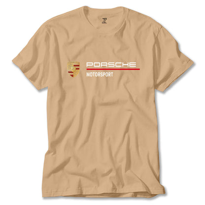 Porsche Logo Motorsport Renkli Tişört