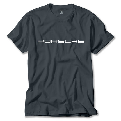 Porsche Text Renkli Tişört