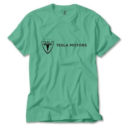Tesla Motors Renkli Tişört