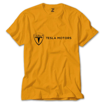 Tesla Motors Renkli Tişört