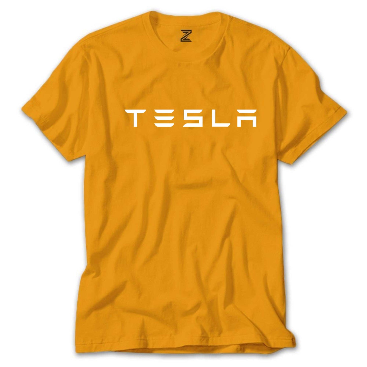 Tesla Text Renkli Tişört