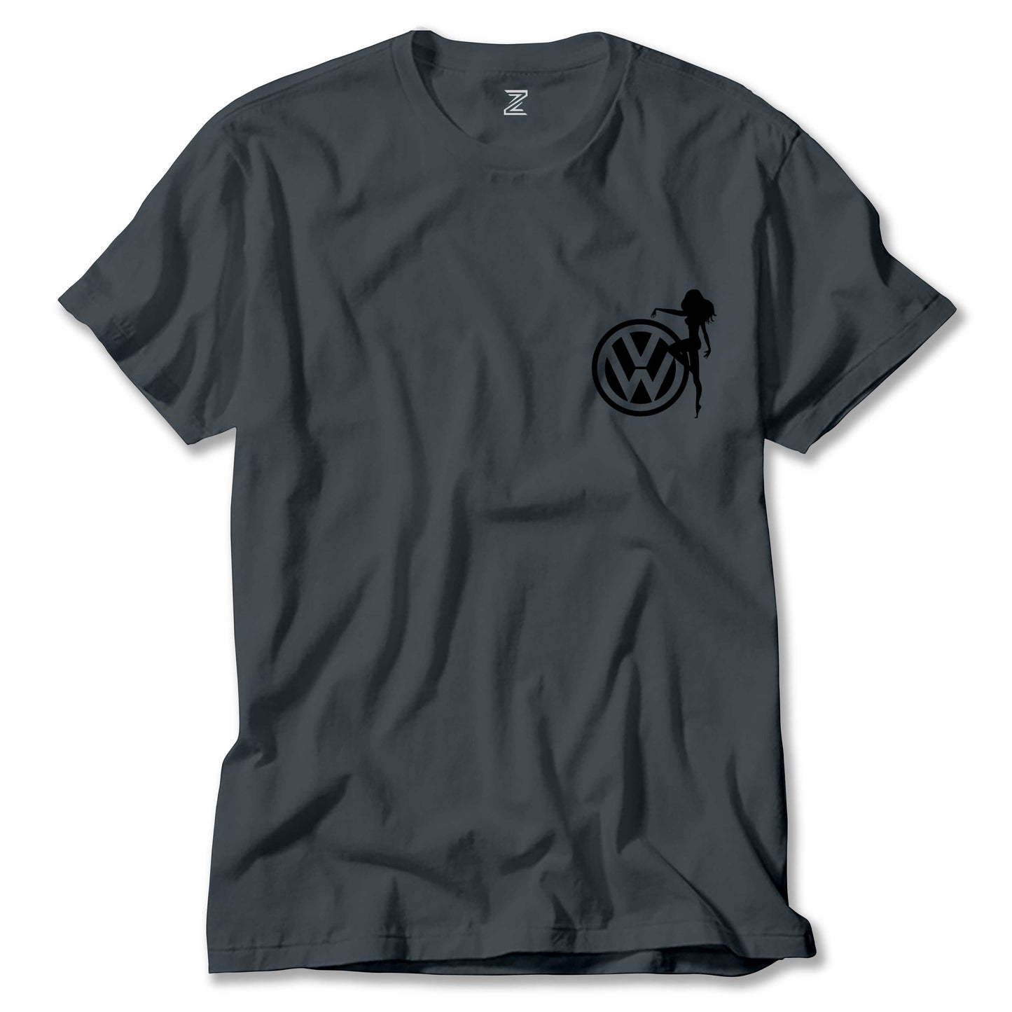Volkswagen Woman Logo Renkli Tişört