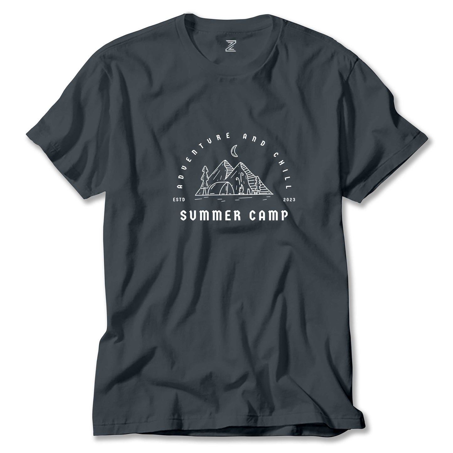 Summer Camp Renkli Tişört