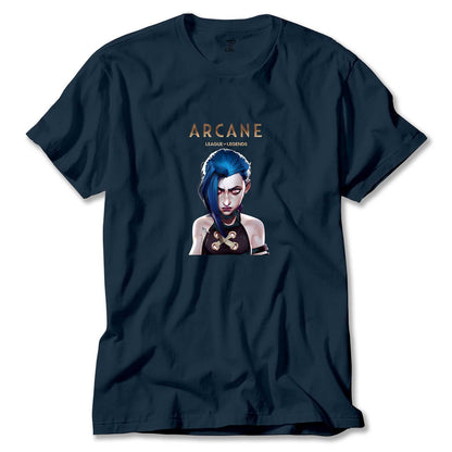 Arcane Lol Renkli Tişört
