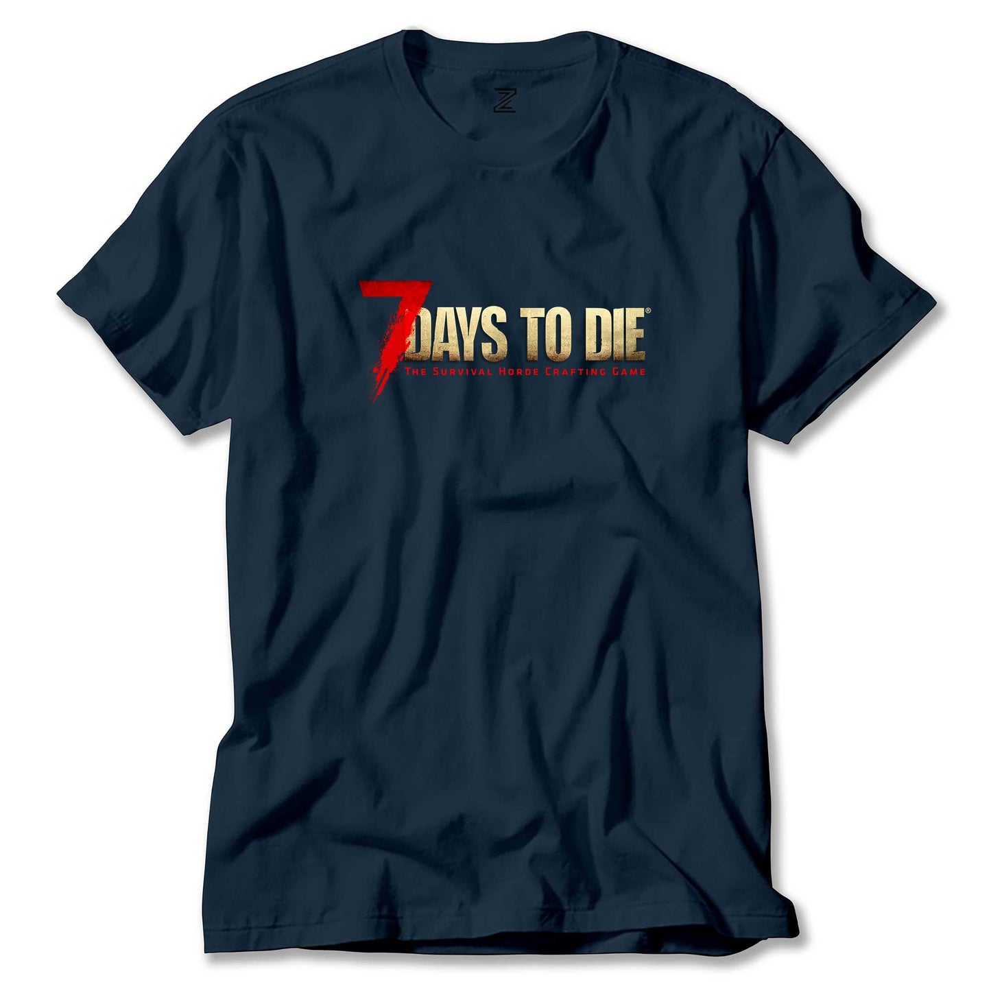 7 Days To Die Logo Renkli Tişört