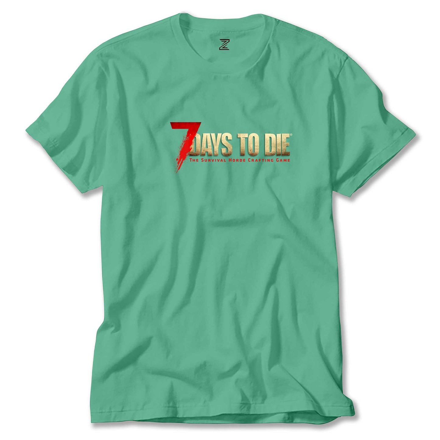 7 Days To Die Logo Renkli Tişört