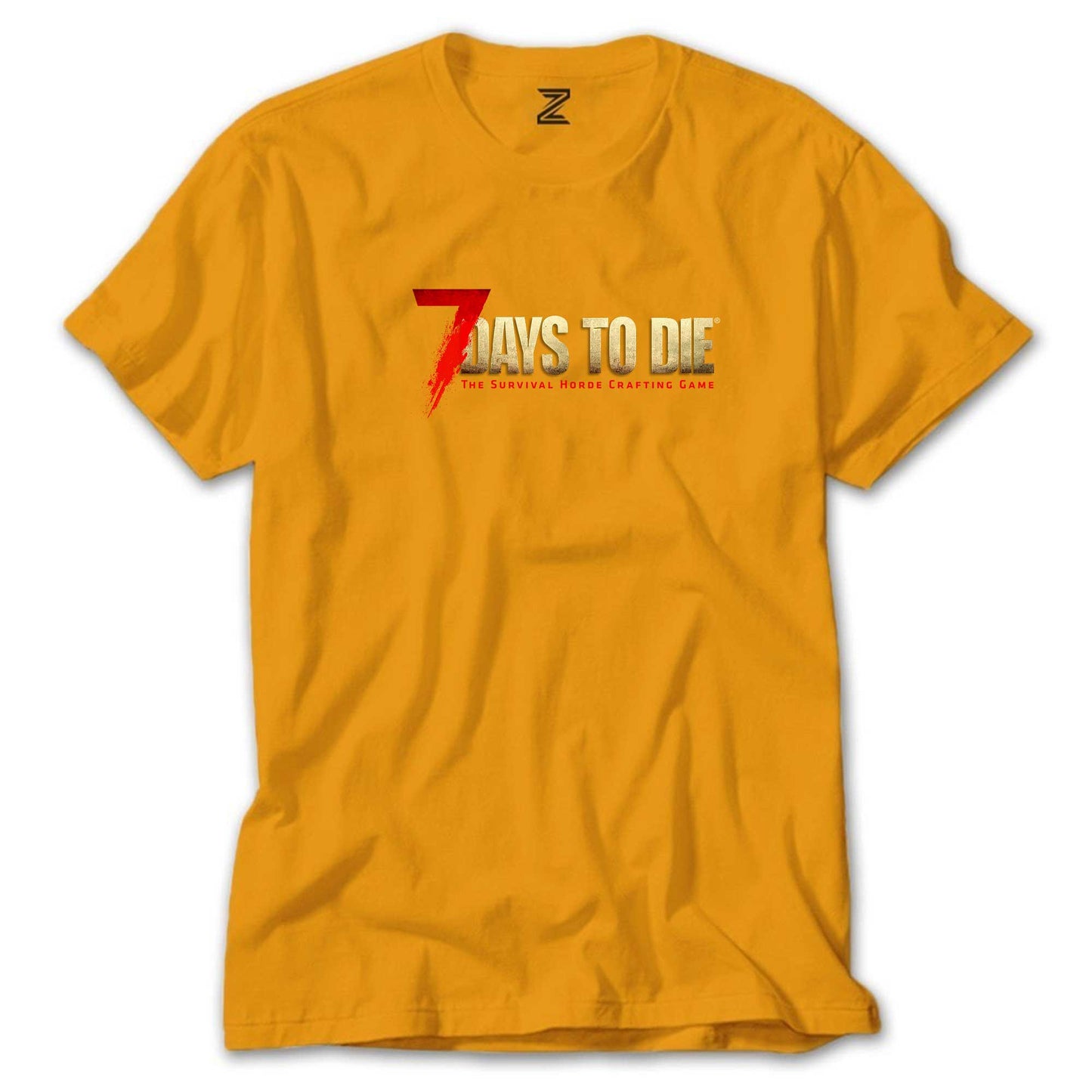 7 Days To Die Logo Renkli Tişört