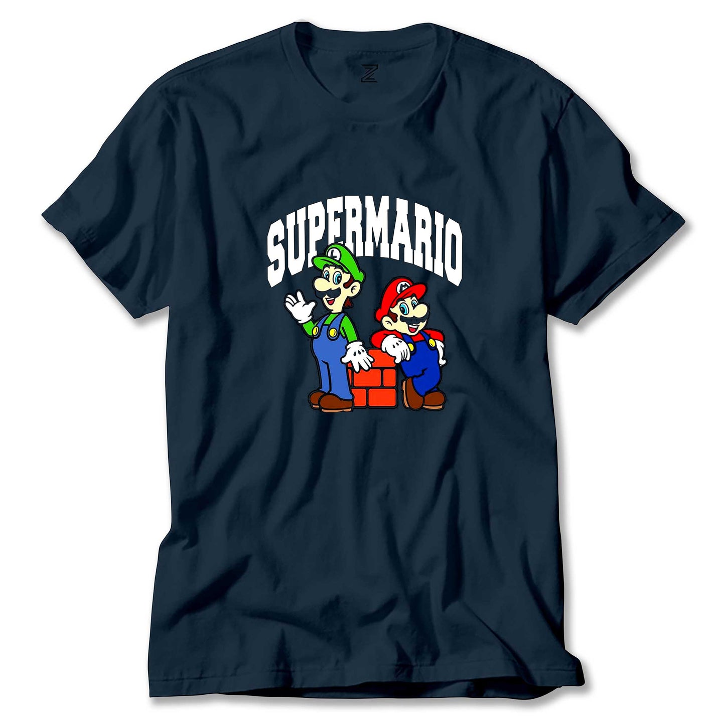 Süper Mario Renkli Tişört