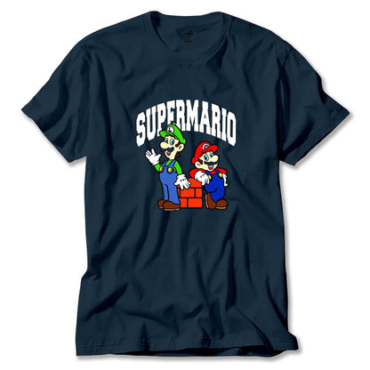 Süper Mario Renkli Tişört