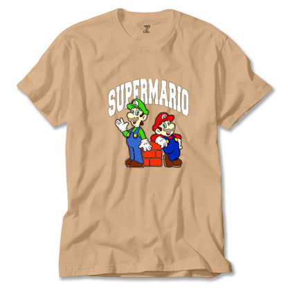 Süper Mario Renkli Tişört