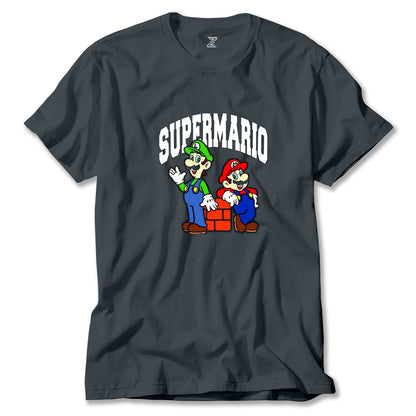 Süper Mario Renkli Tişört