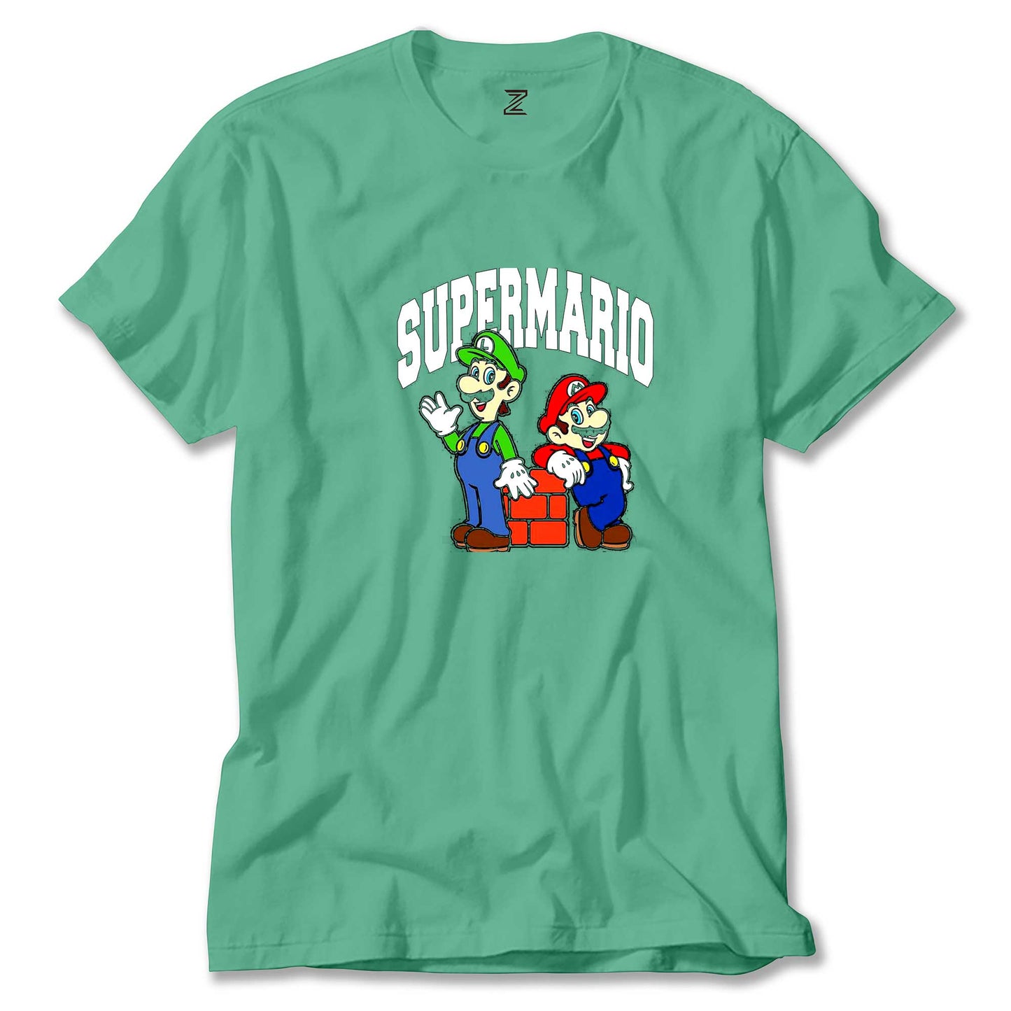 Süper Mario Renkli Tişört