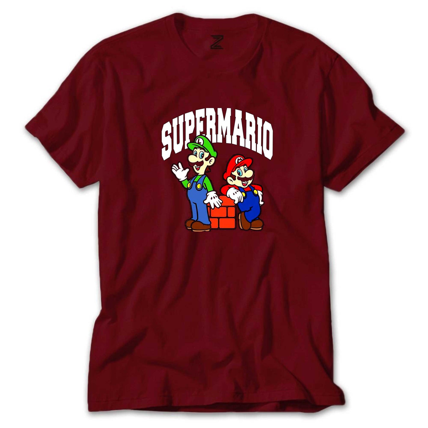 Süper Mario Renkli Tişört