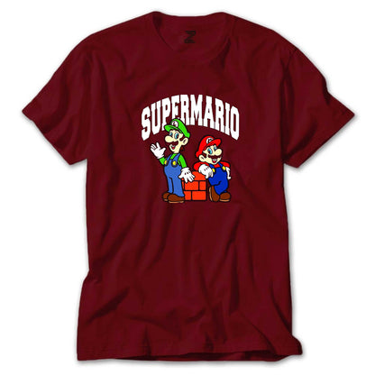 Süper Mario Renkli Tişört