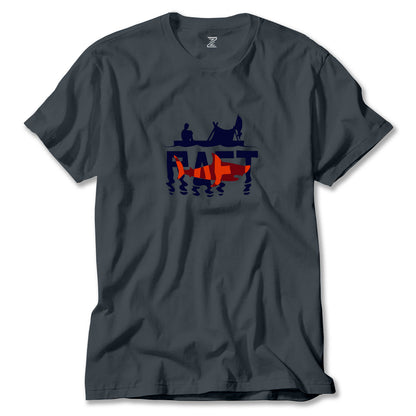 Raft Logo Shark Renkli Tişört