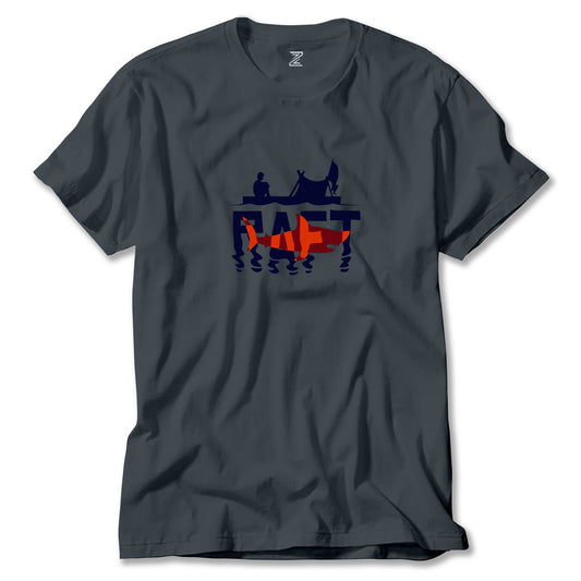 Raft Logo Shark Renkli Tişört