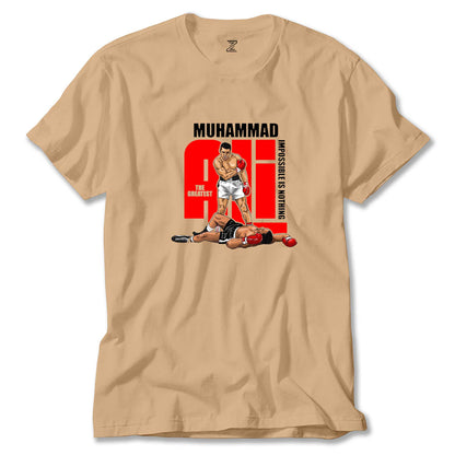 Muhammad Ali The Greatest Renkli Tişört